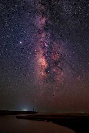 Milky Way at Matagorda Bay Inlet
